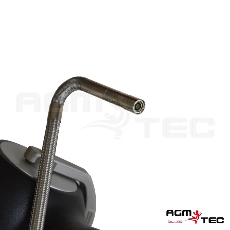 Tête orientable de l’Endoscam BQ béquillée à 90°, flexible gainé tungstène